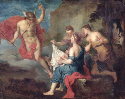 Bacchus Delivered to the Nymphs of Nysa by Jacques Francois Courtin